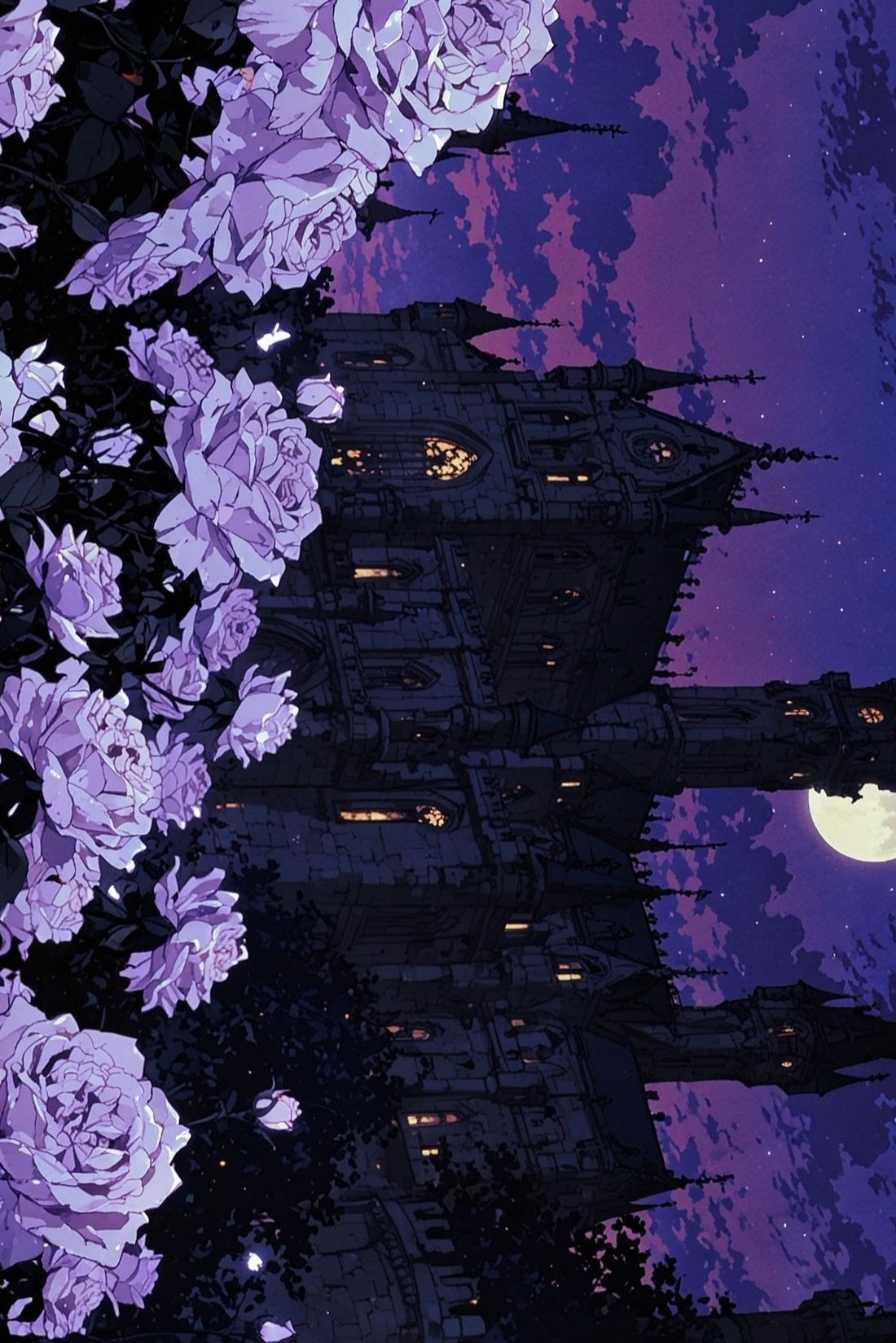 Purple abstract hero image